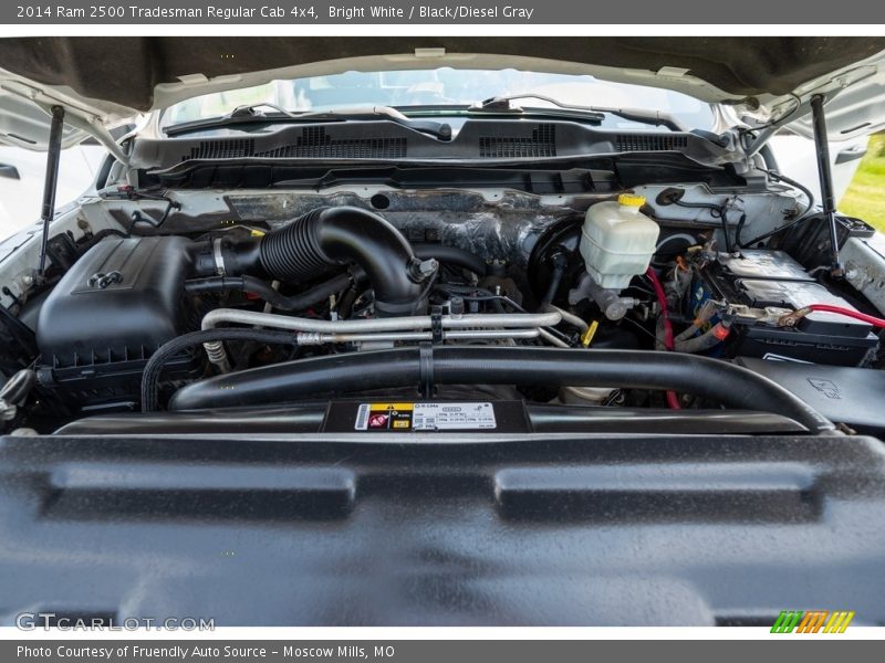 Bright White / Black/Diesel Gray 2014 Ram 2500 Tradesman Regular Cab 4x4