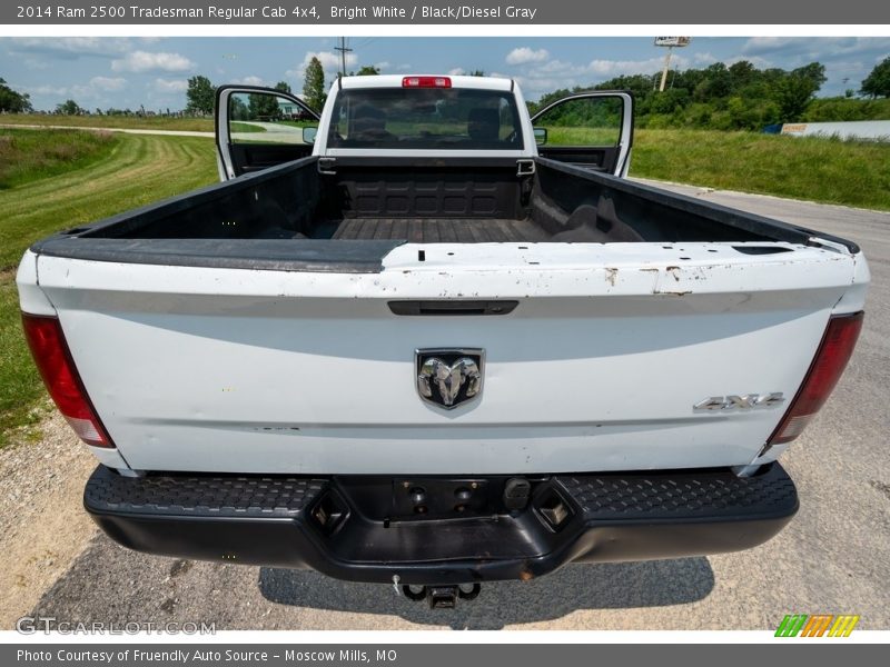 Bright White / Black/Diesel Gray 2014 Ram 2500 Tradesman Regular Cab 4x4