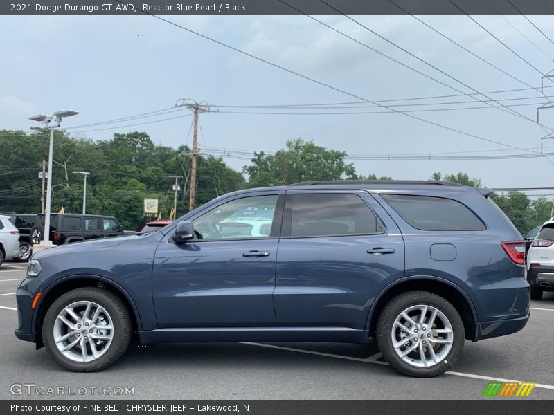  2021 Durango GT AWD Reactor Blue Pearl