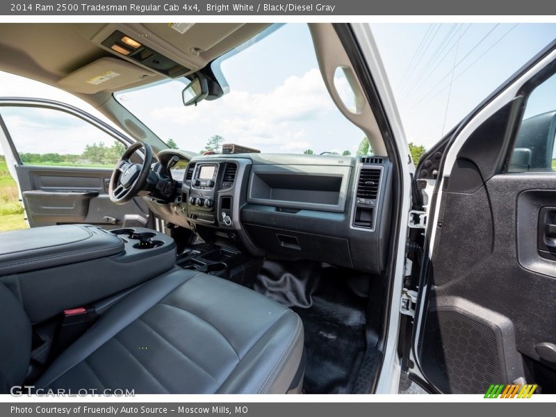 Bright White / Black/Diesel Gray 2014 Ram 2500 Tradesman Regular Cab 4x4