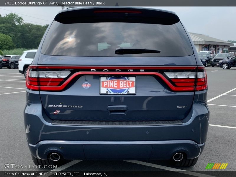 Reactor Blue Pearl / Black 2021 Dodge Durango GT AWD