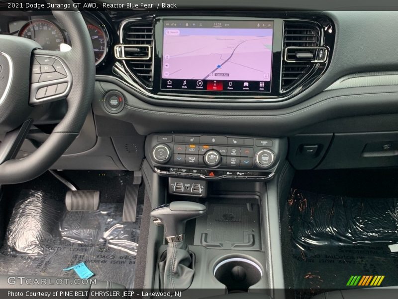 Dashboard of 2021 Durango GT AWD