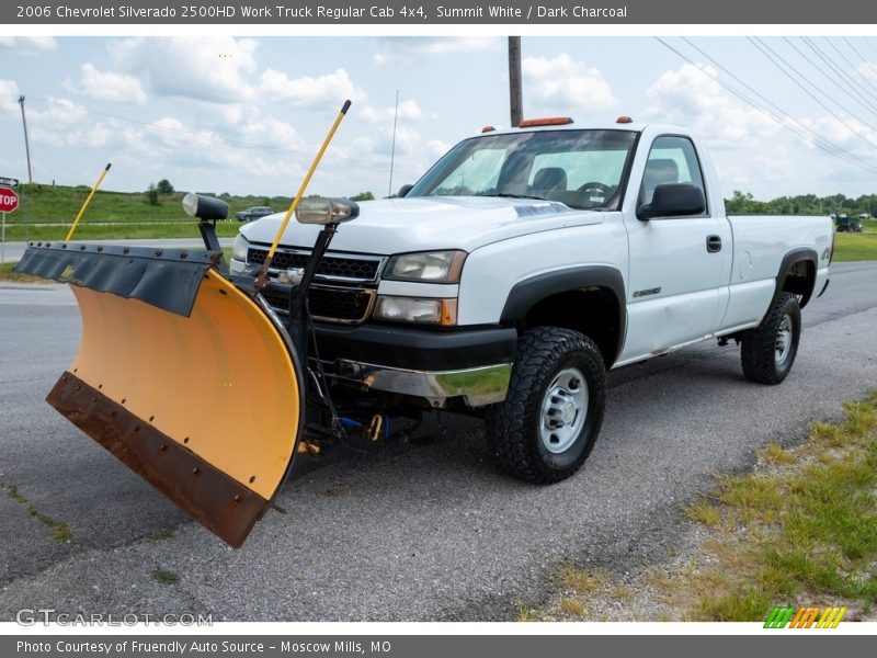 Summit White / Dark Charcoal 2006 Chevrolet Silverado 2500HD Work Truck Regular Cab 4x4