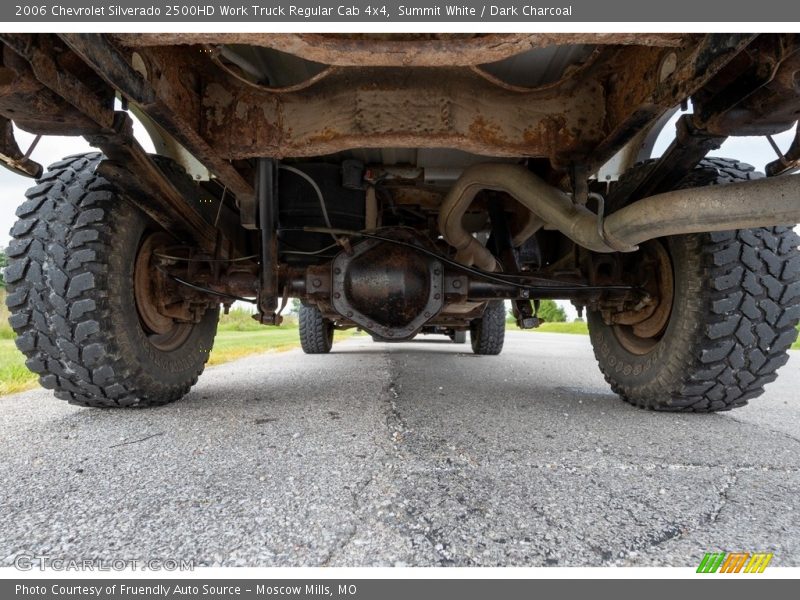 Summit White / Dark Charcoal 2006 Chevrolet Silverado 2500HD Work Truck Regular Cab 4x4