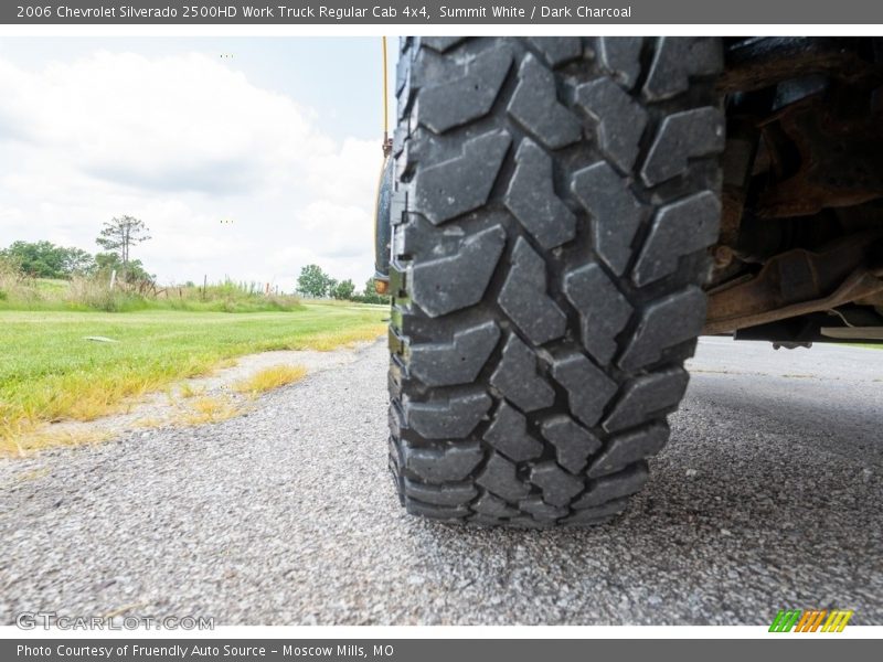 Summit White / Dark Charcoal 2006 Chevrolet Silverado 2500HD Work Truck Regular Cab 4x4