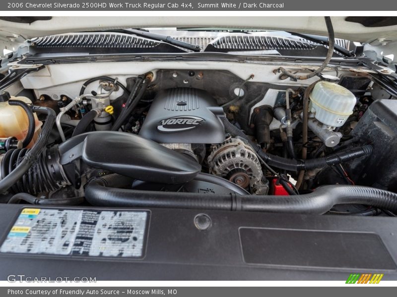 Summit White / Dark Charcoal 2006 Chevrolet Silverado 2500HD Work Truck Regular Cab 4x4