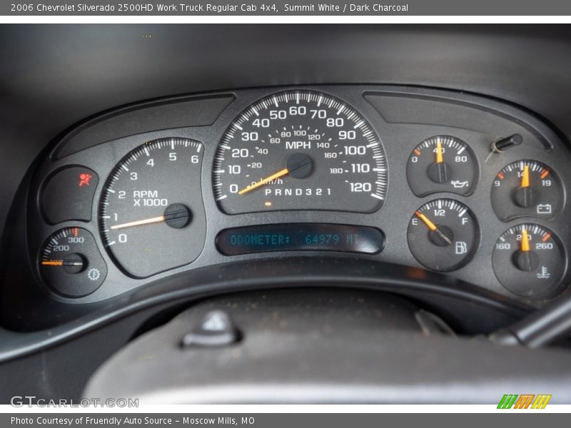 Summit White / Dark Charcoal 2006 Chevrolet Silverado 2500HD Work Truck Regular Cab 4x4