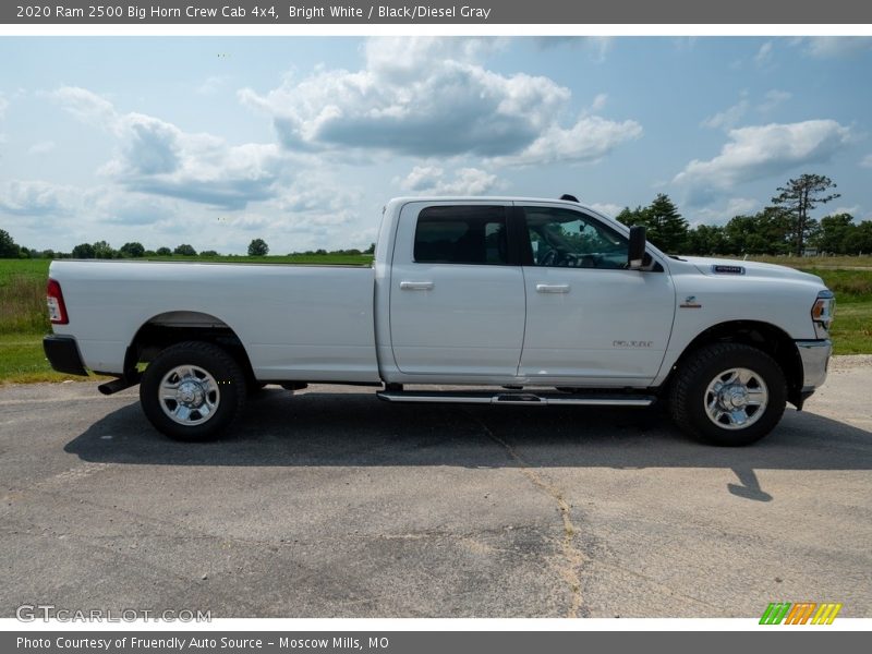 Bright White / Black/Diesel Gray 2020 Ram 2500 Big Horn Crew Cab 4x4