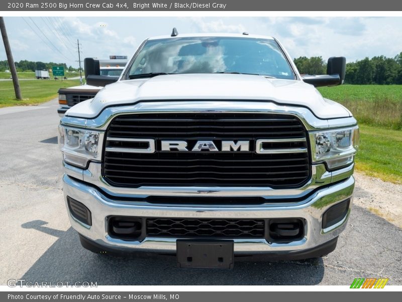 Bright White / Black/Diesel Gray 2020 Ram 2500 Big Horn Crew Cab 4x4