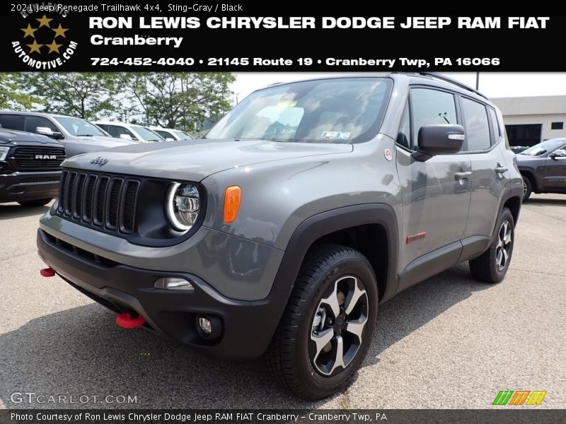 Sting-Gray / Black 2021 Jeep Renegade Trailhawk 4x4