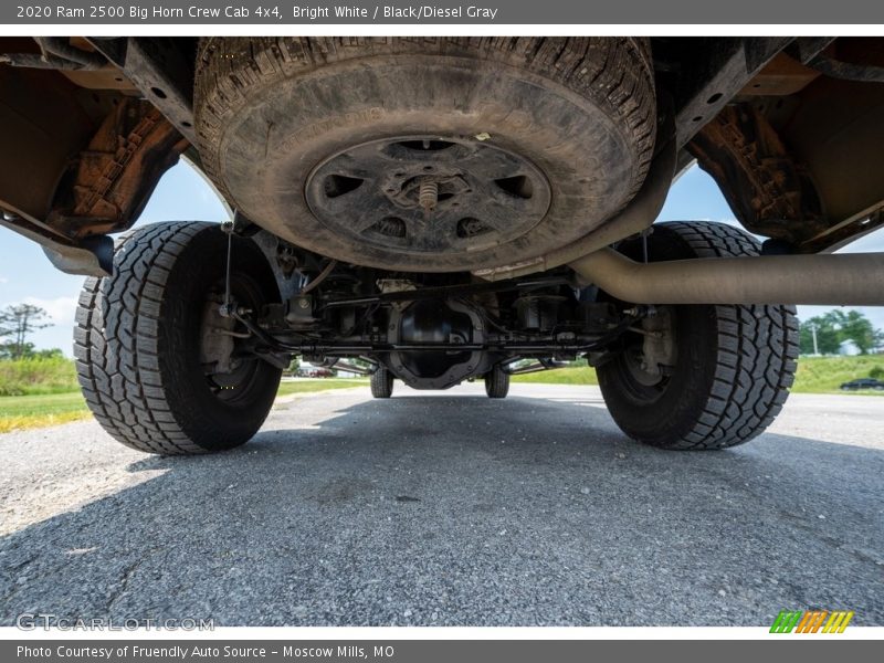 Bright White / Black/Diesel Gray 2020 Ram 2500 Big Horn Crew Cab 4x4