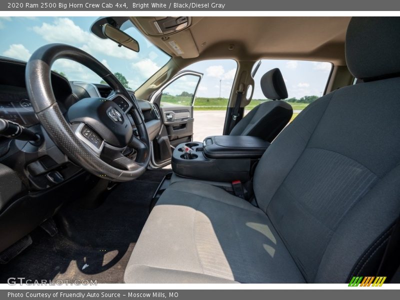 Bright White / Black/Diesel Gray 2020 Ram 2500 Big Horn Crew Cab 4x4