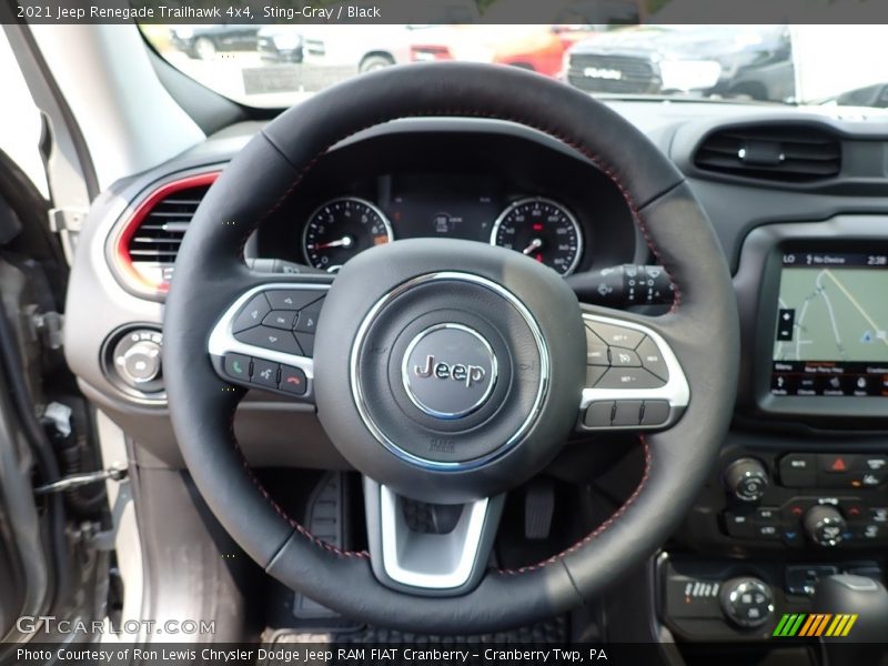  2021 Renegade Trailhawk 4x4 Steering Wheel