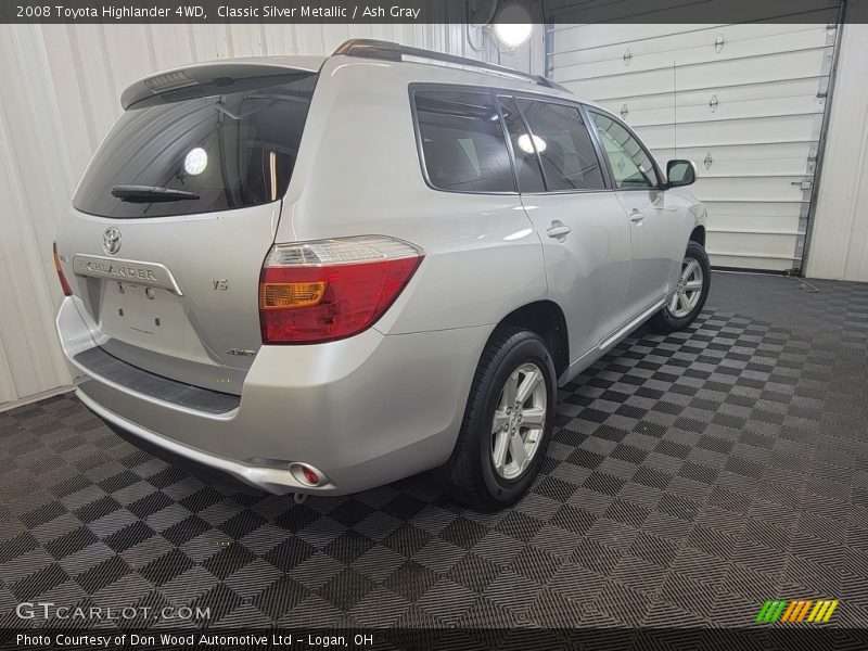 Classic Silver Metallic / Ash Gray 2008 Toyota Highlander 4WD