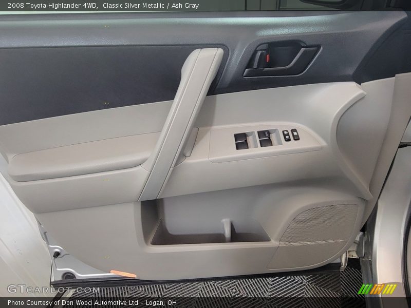 Classic Silver Metallic / Ash Gray 2008 Toyota Highlander 4WD