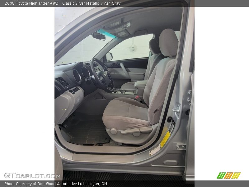 Classic Silver Metallic / Ash Gray 2008 Toyota Highlander 4WD