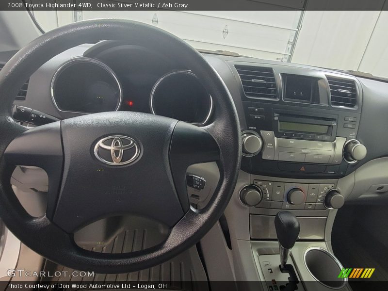 Classic Silver Metallic / Ash Gray 2008 Toyota Highlander 4WD