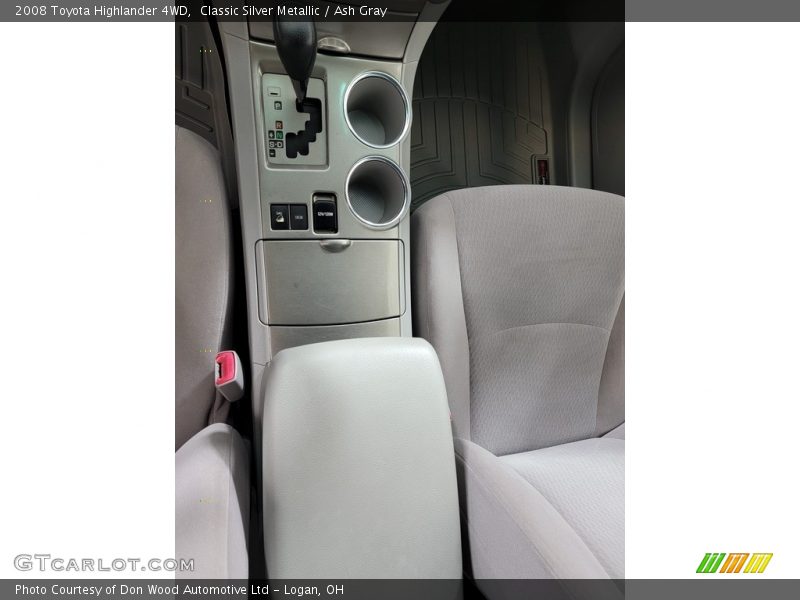 Classic Silver Metallic / Ash Gray 2008 Toyota Highlander 4WD