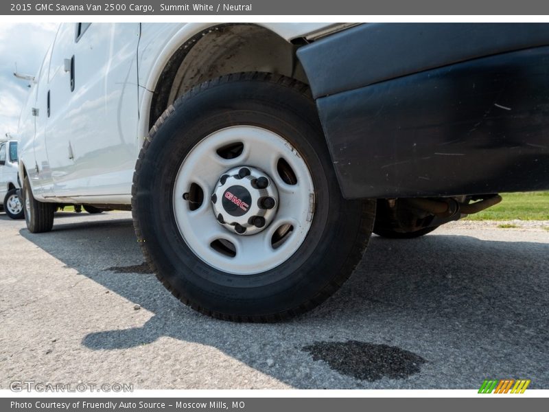 Summit White / Neutral 2015 GMC Savana Van 2500 Cargo