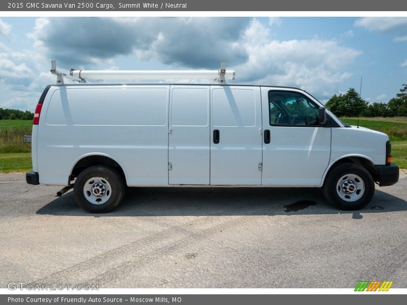 2015 Savana Van 2500 Cargo Summit White