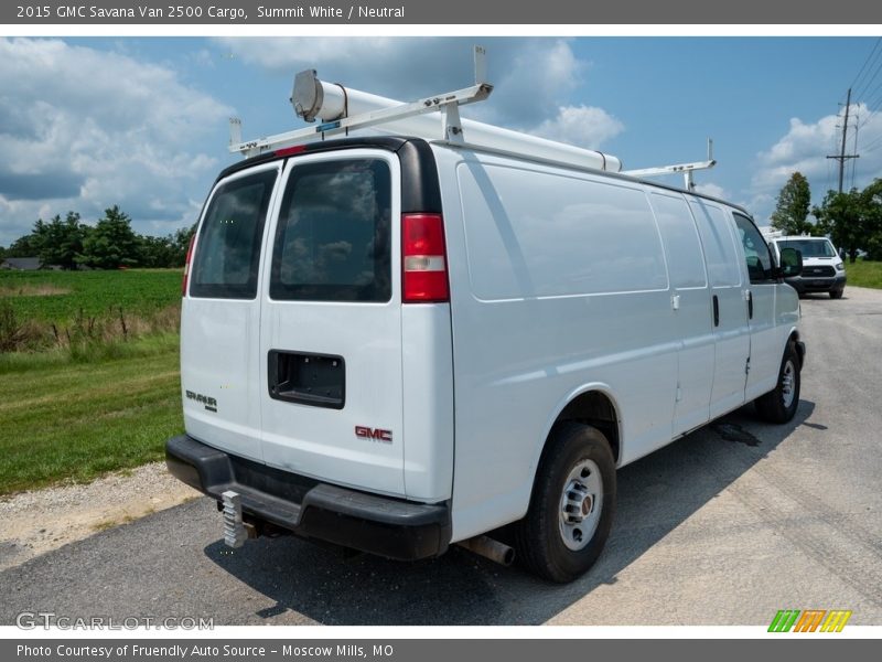 Summit White / Neutral 2015 GMC Savana Van 2500 Cargo