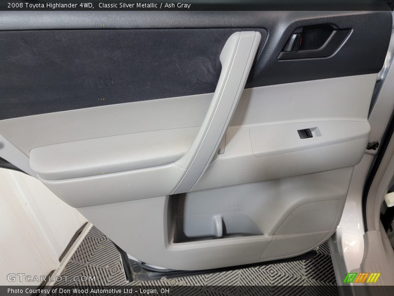 Classic Silver Metallic / Ash Gray 2008 Toyota Highlander 4WD