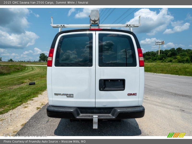 Summit White / Neutral 2015 GMC Savana Van 2500 Cargo