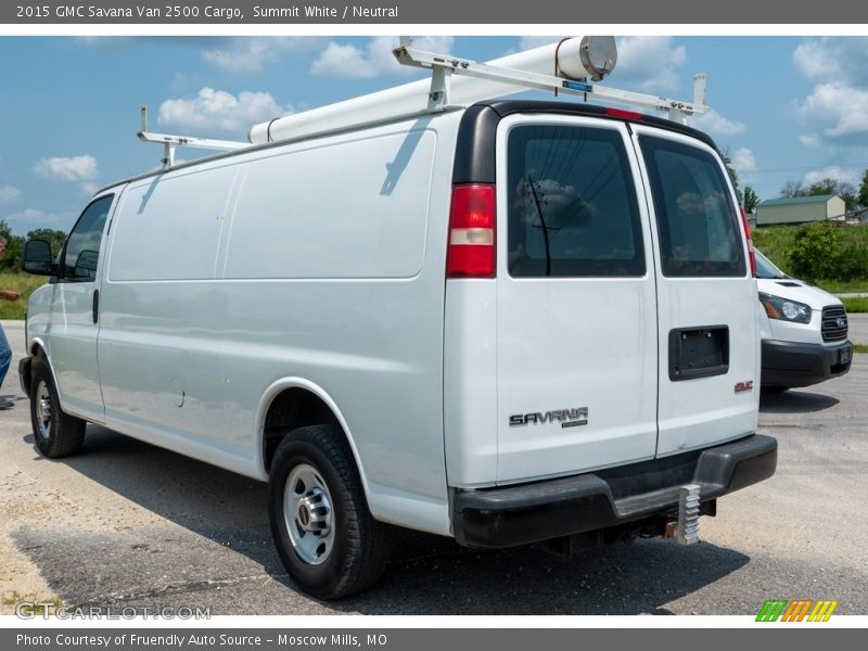 Summit White / Neutral 2015 GMC Savana Van 2500 Cargo