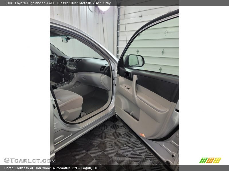Classic Silver Metallic / Ash Gray 2008 Toyota Highlander 4WD