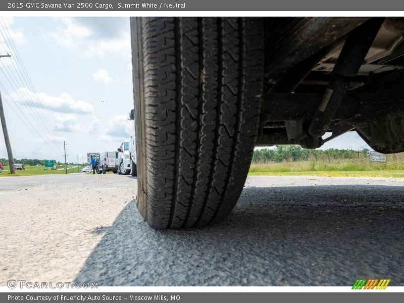 Summit White / Neutral 2015 GMC Savana Van 2500 Cargo