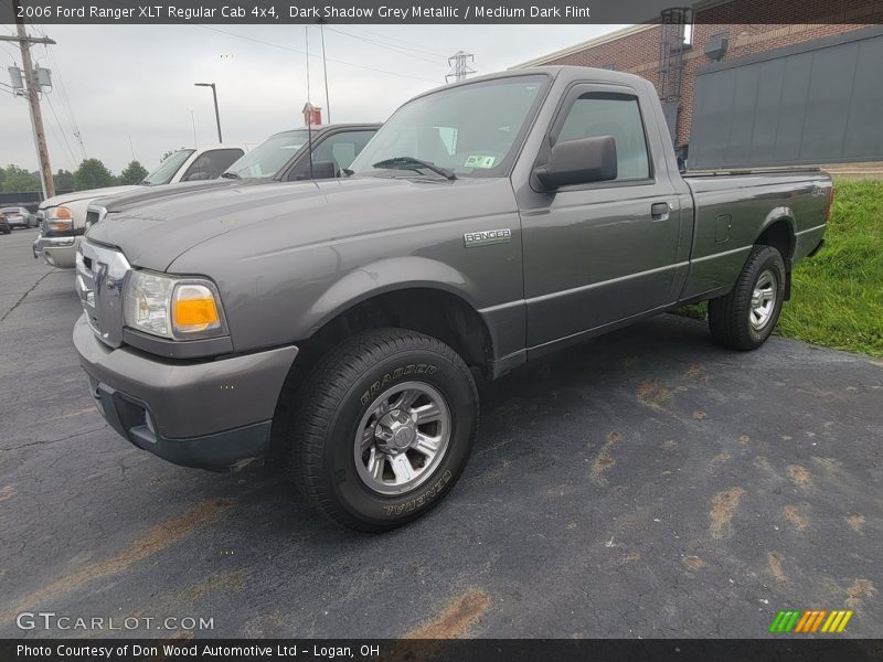 Dark Shadow Grey Metallic / Medium Dark Flint 2006 Ford Ranger XLT Regular Cab 4x4