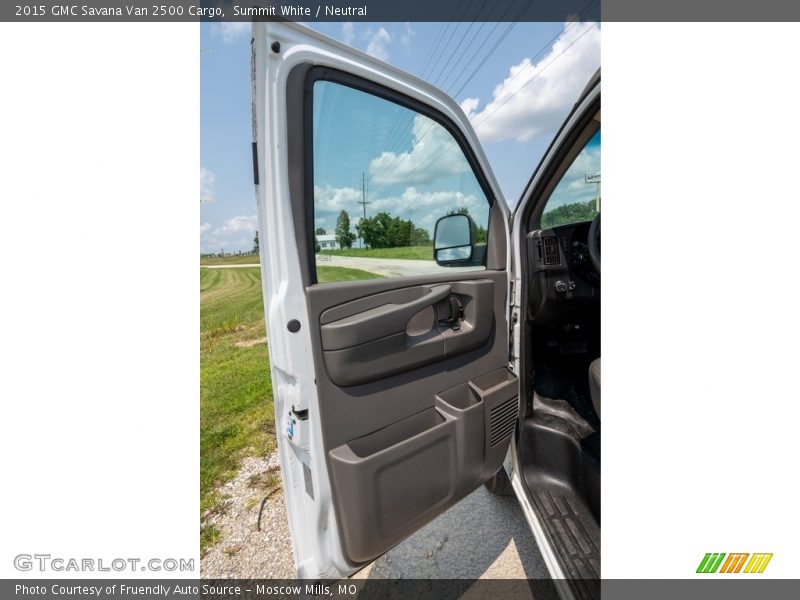 Summit White / Neutral 2015 GMC Savana Van 2500 Cargo