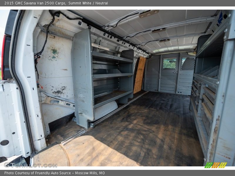 Summit White / Neutral 2015 GMC Savana Van 2500 Cargo