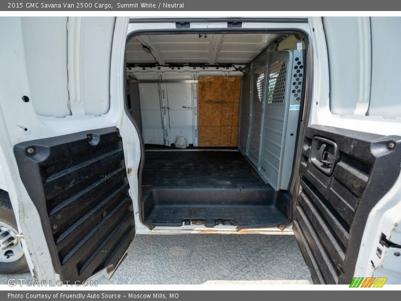 Summit White / Neutral 2015 GMC Savana Van 2500 Cargo