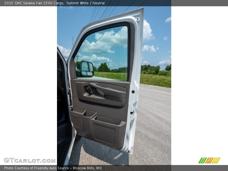 Summit White / Neutral 2015 GMC Savana Van 2500 Cargo