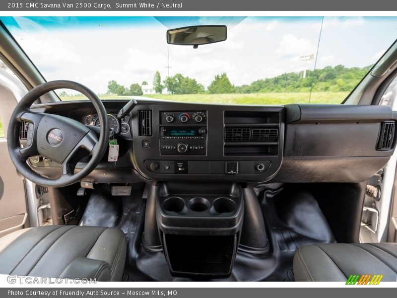 Dashboard of 2015 Savana Van 2500 Cargo