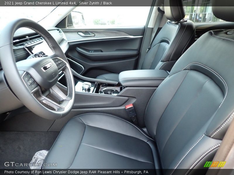 Silver Zynith / Black 2021 Jeep Grand Cherokee L Limited 4x4