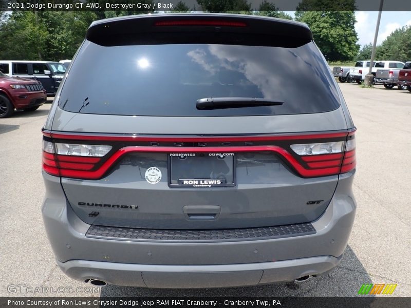 Destroyer Gray / Black 2021 Dodge Durango GT AWD