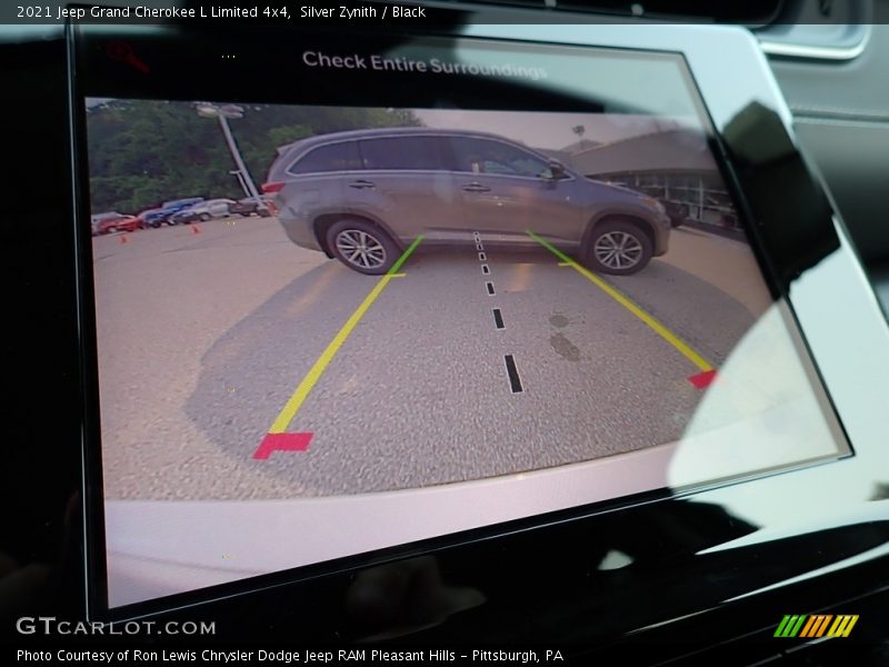 Silver Zynith / Black 2021 Jeep Grand Cherokee L Limited 4x4