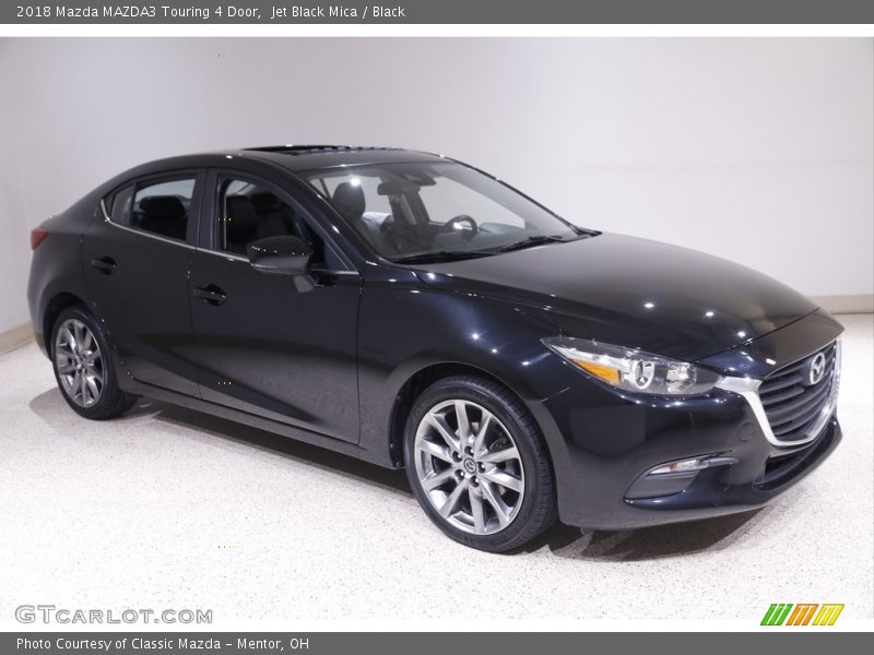 Jet Black Mica / Black 2018 Mazda MAZDA3 Touring 4 Door