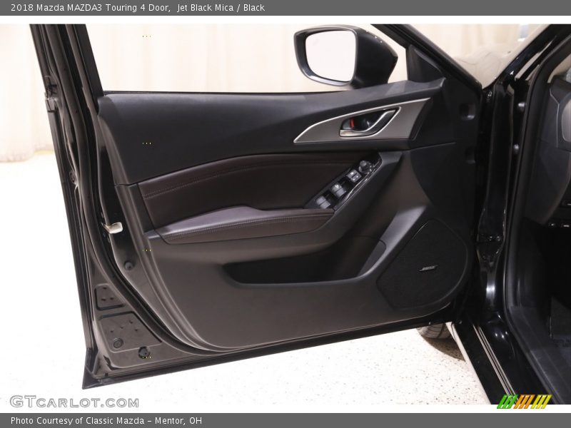 Jet Black Mica / Black 2018 Mazda MAZDA3 Touring 4 Door