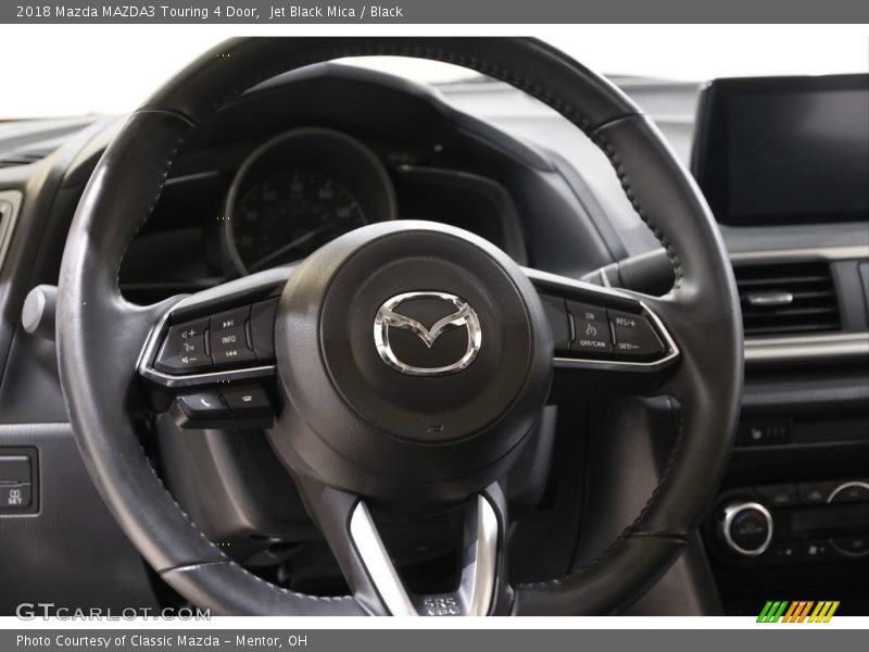 Jet Black Mica / Black 2018 Mazda MAZDA3 Touring 4 Door