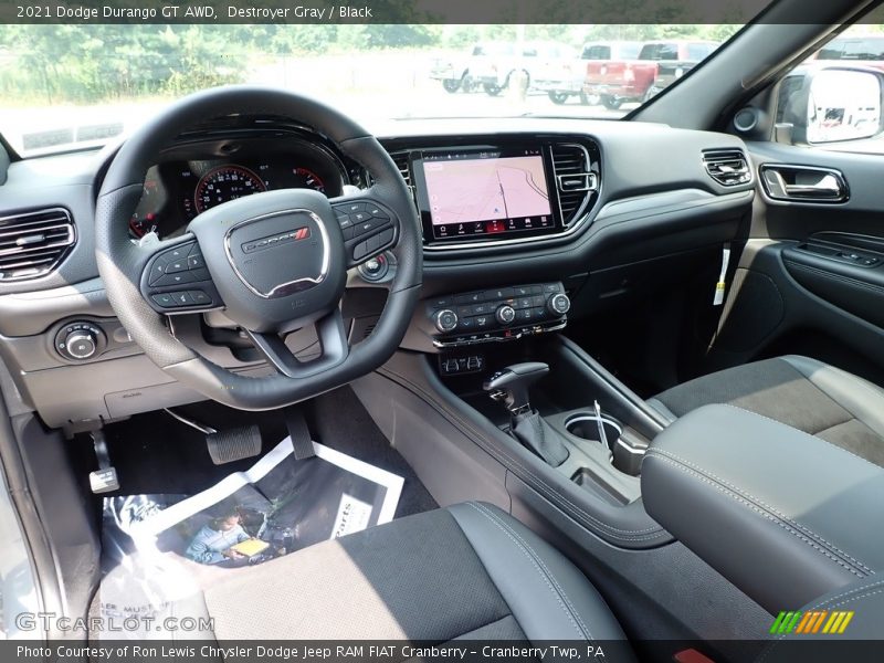 Front Seat of 2021 Durango GT AWD