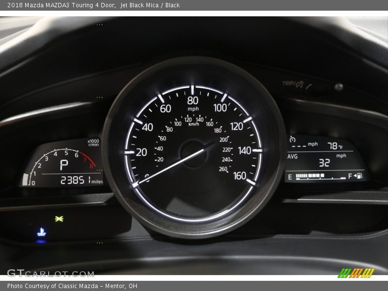 Jet Black Mica / Black 2018 Mazda MAZDA3 Touring 4 Door