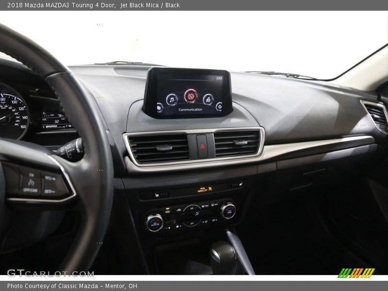 Jet Black Mica / Black 2018 Mazda MAZDA3 Touring 4 Door