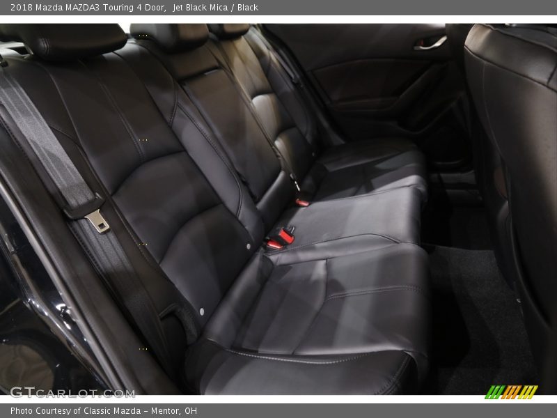 Jet Black Mica / Black 2018 Mazda MAZDA3 Touring 4 Door