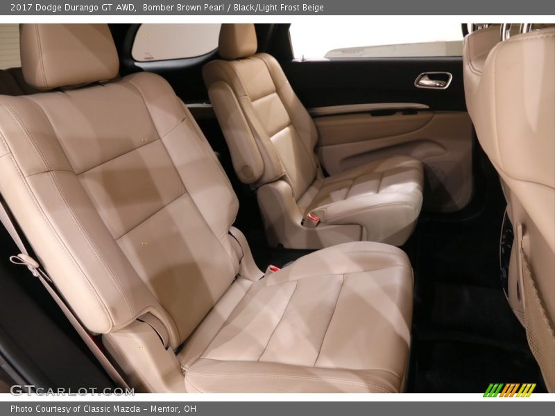 Bomber Brown Pearl / Black/Light Frost Beige 2017 Dodge Durango GT AWD