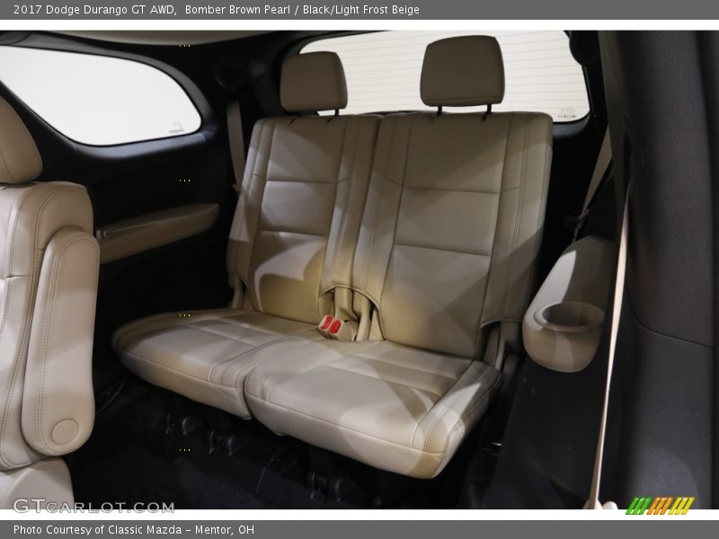 Bomber Brown Pearl / Black/Light Frost Beige 2017 Dodge Durango GT AWD