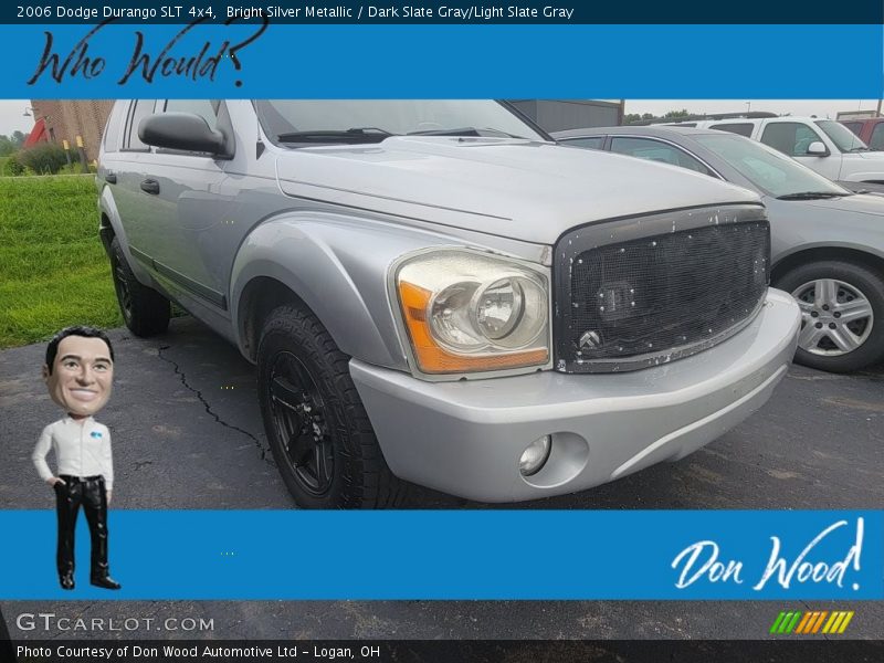 Bright Silver Metallic / Dark Slate Gray/Light Slate Gray 2006 Dodge Durango SLT 4x4