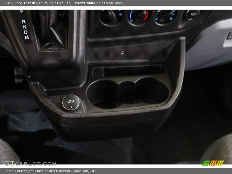 Oxford White / Charcoal Black 2017 Ford Transit Van 250 LR Regular